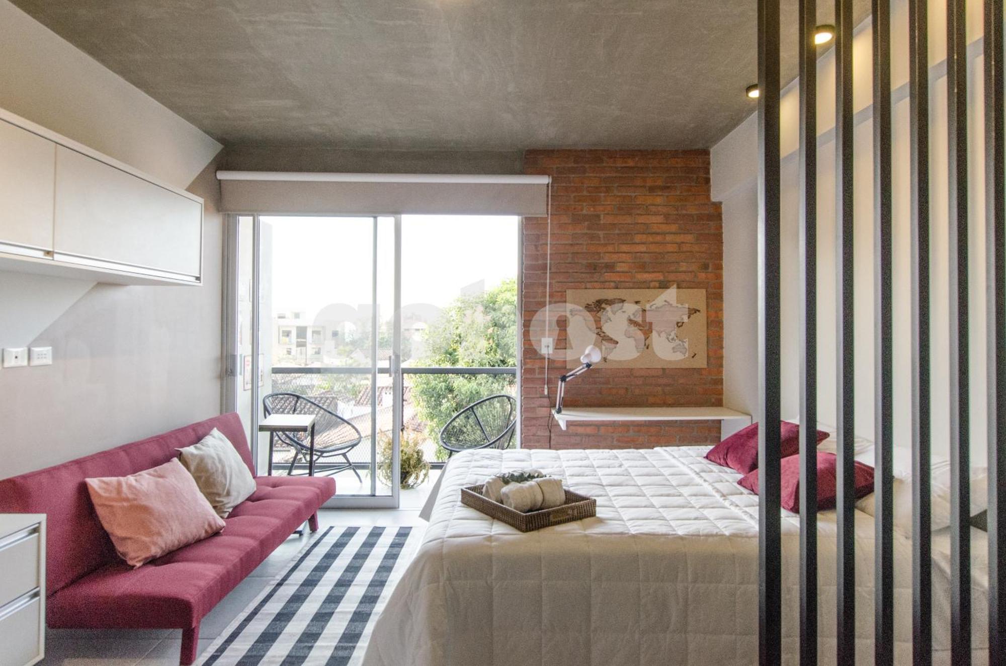 Pequeño chic loft con balcón y terraza MA003 Hotel Asunción Exterior foto